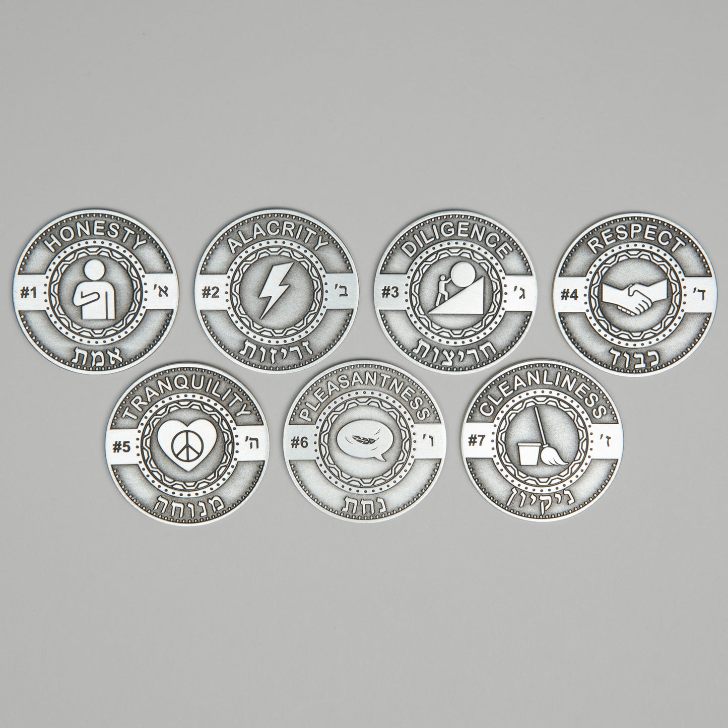 Middos Challenge Coin Set