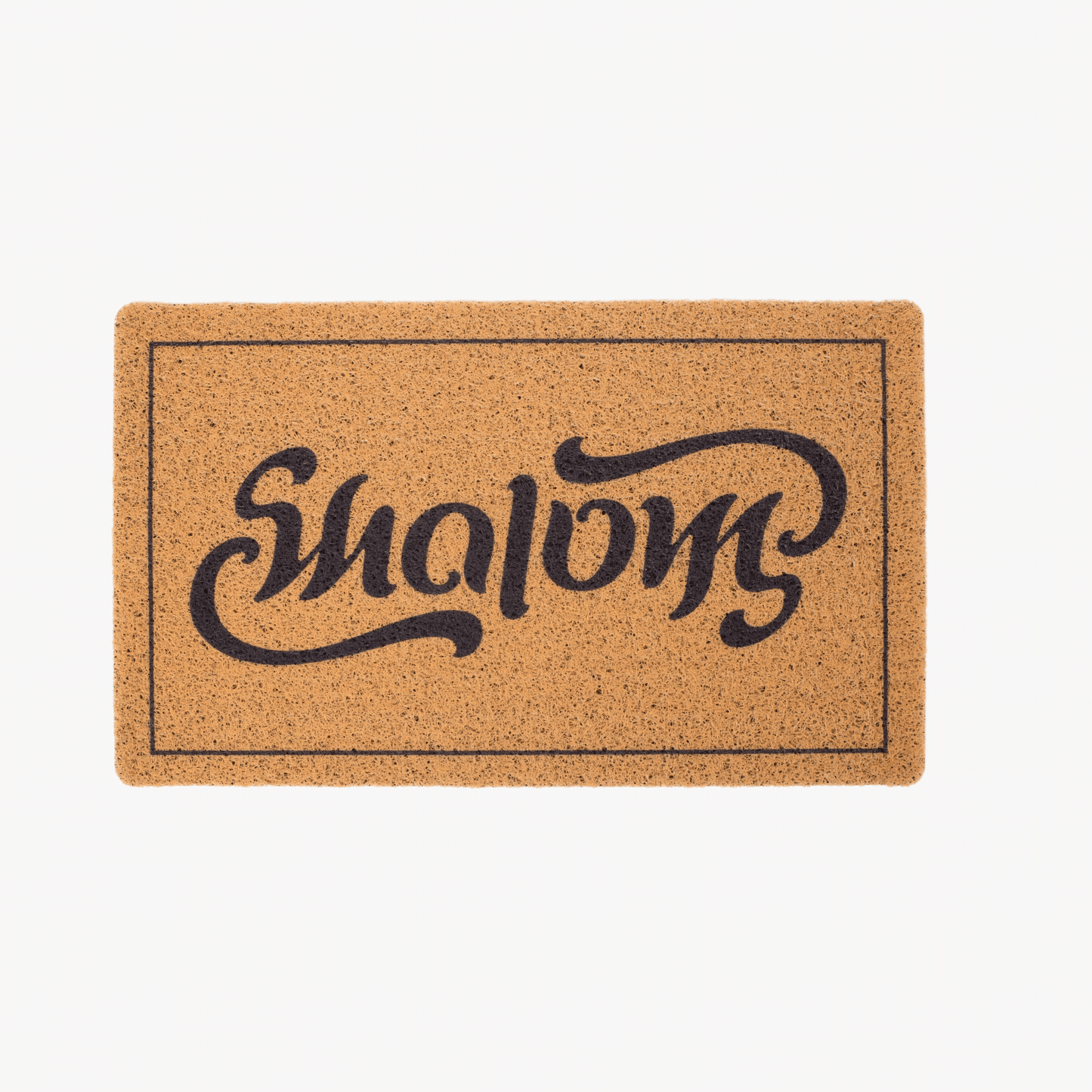 Shalom Ambigram Doormat