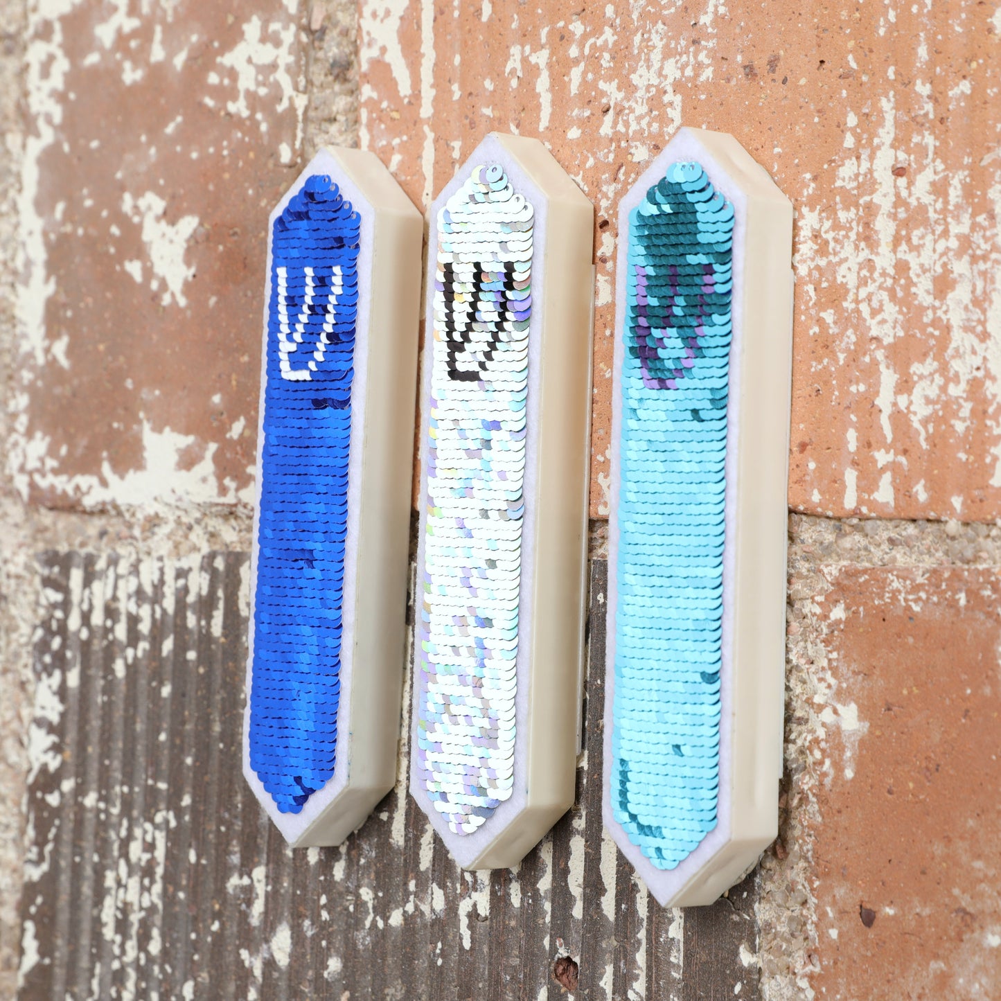 Flip Sequin Mezuzah Case