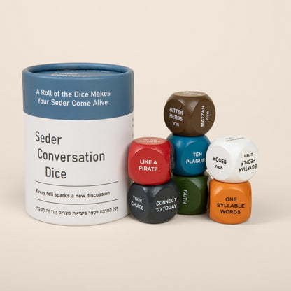Seder Conversation Dice